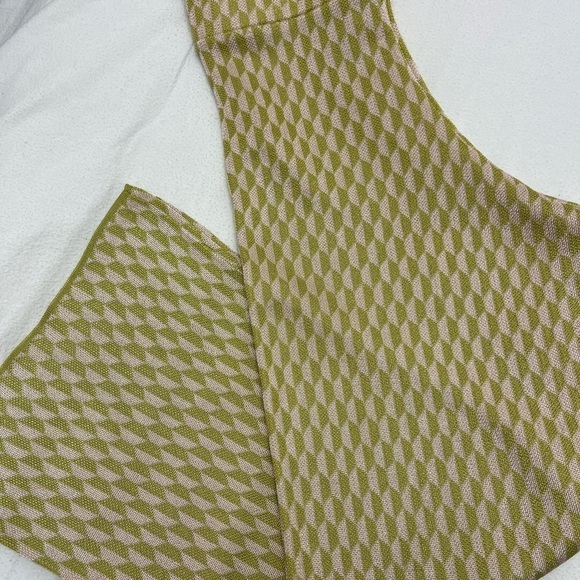 Zara Jacquard multicolor culottes Retro Pants Women Size Small - Picture 5 of 6